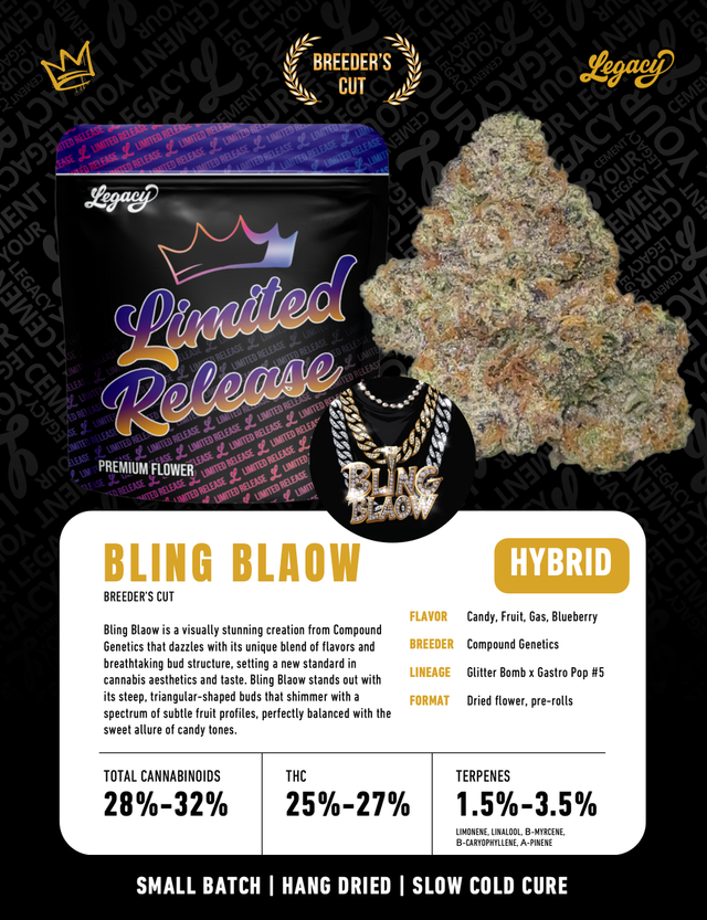 Bling Blaow Legacy Cannabis Bling Blaow Legacy Cannabis