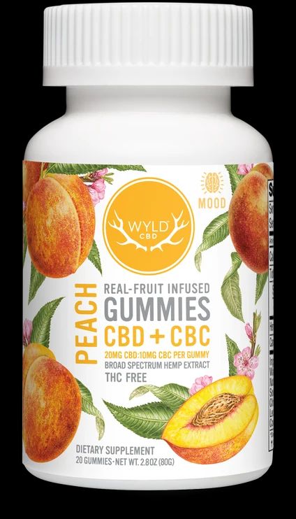 Peach CBD NO THC Wyld Cbd (Hemp)