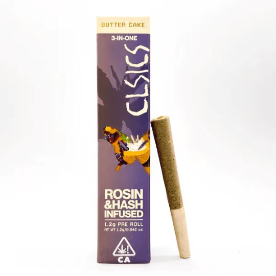 Butter Cake TRIFECTA Preroll CLSICS