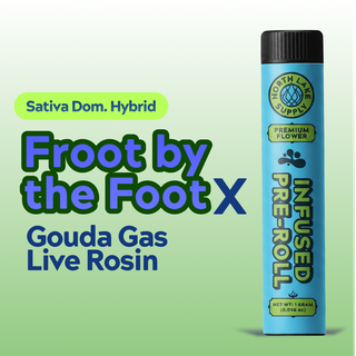 Froot by the Foot x Gouda Gas Rosin North Lake Supply Co.