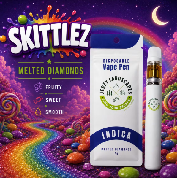 Skittlez Melted Diamonds Jerzy Landscapes