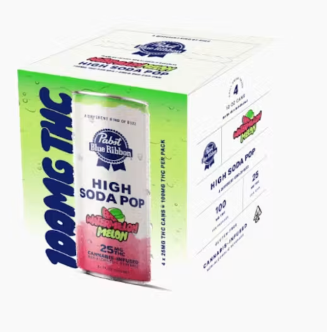Watermelon Melon Pabst Blue Ribbon