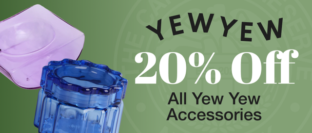Cannabis Promo, Cannabis Sales, Cannabis Discounts, Cannabis on Sale, Yew Yew Smoke Accessories 20% Off