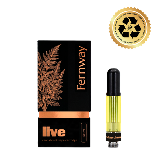 Blue Dream 1g 510 Vape Cart Fernway