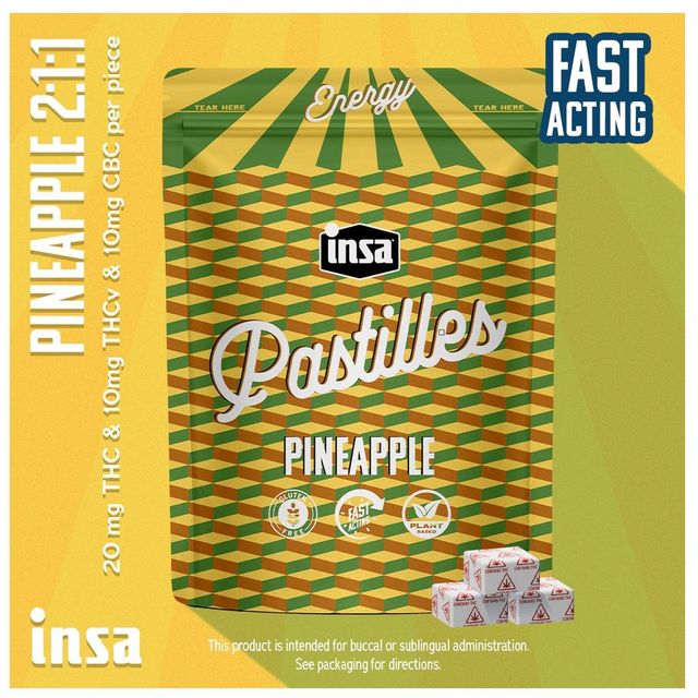 Pineapple 2:1:1 THC:THCv:CBC INSA