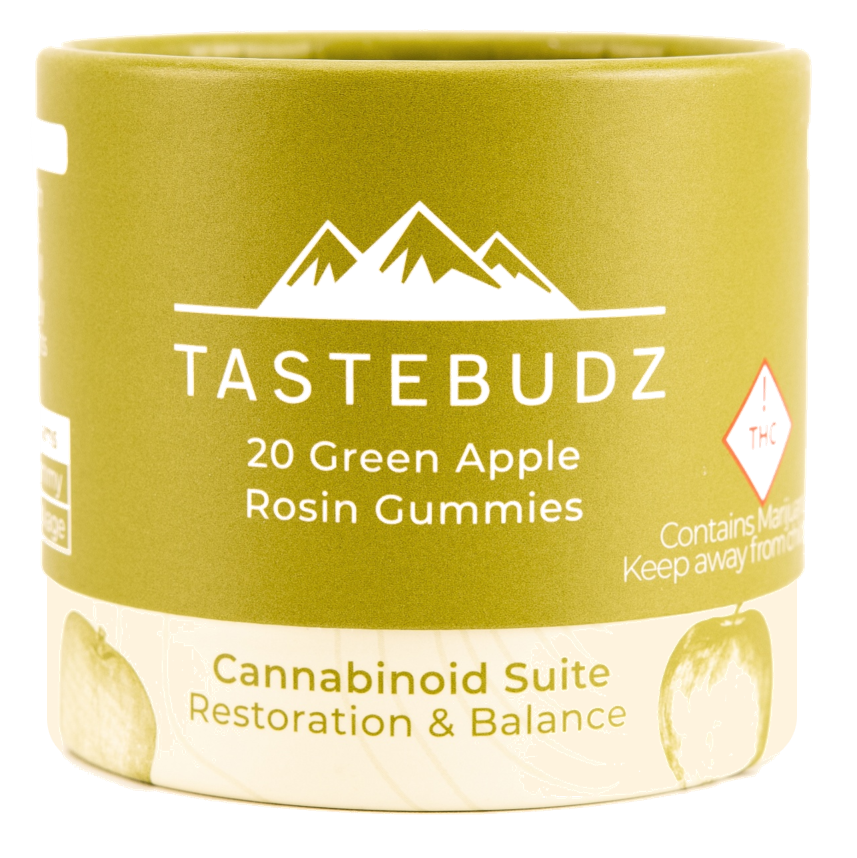 2.5:5:5 THC:CBG:CBC Green Apple Tastebudz