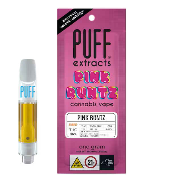 - Pink Runtz Cartridge  Puff