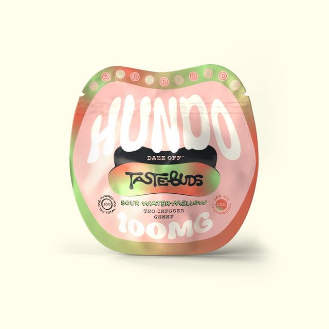 1:1 Sour Water Mellow Hundo Taste Buds THC:CBD Daze Off