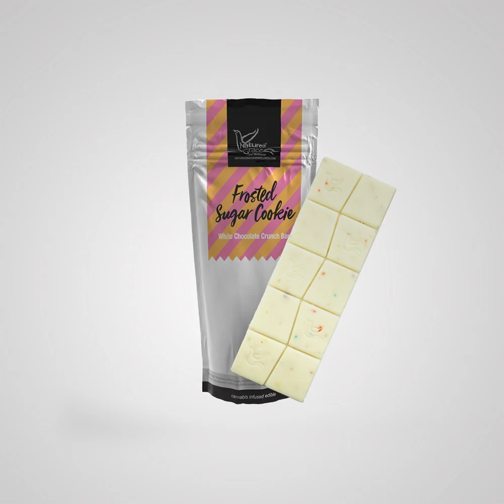 Frosted Sugar Cookie Crunch Bar Nature's Grace and Wellness Frosted Sugar Cookie Crunch Bar Nature's Grace and Wellness