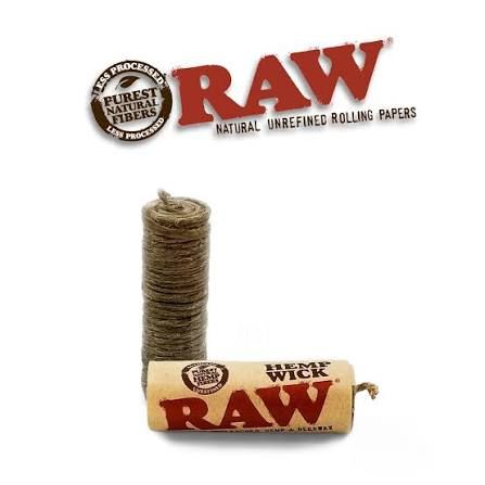 Raw 20ct Hempwick 20ft Roll Raw
