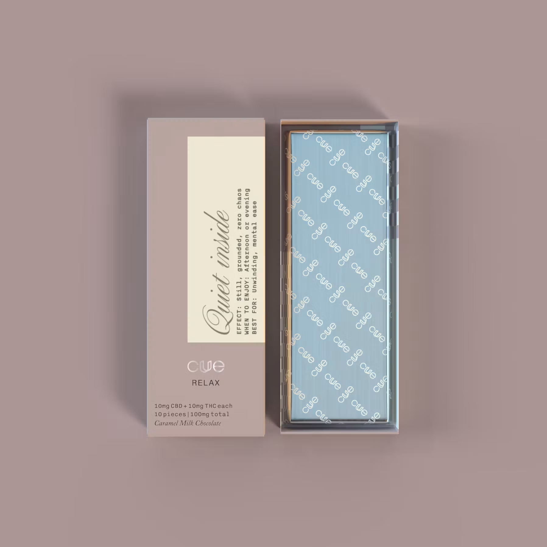 Caramel Milk Chocolate (CBD:THC) Cuue