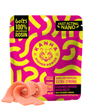 Strawberry Lemonade 100mg Rosin Belts Kanha