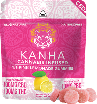 FX Pink Lemonade (1:1 CBD:THC) 100mg Kanha