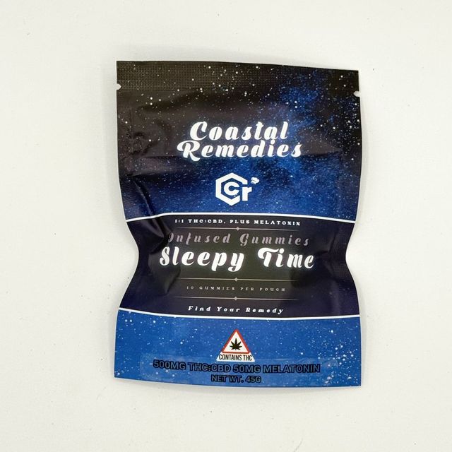 1:1 THC:CBD w/ Melatonin Sleepy Time Coastal Remedies 1:1 THC:CBD w/ Melatonin Sleepy Time Coastal Remedies