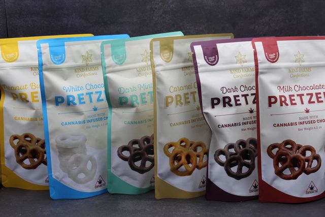Kind Farms Pretzels Dark Mint Kind Farms Kind Farms Pretzels Dark Mint Kind Farms