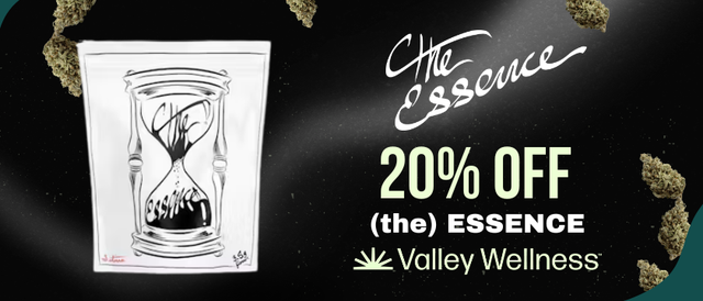 Cannabis Promo, Cannabis Sales, Cannabis Discounts, Cannabis on Sale, 20% off (the) Essence Flower