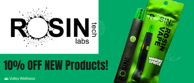 Cannabis Promo, Cannabis Sales, Cannabis Discounts, Cannabis on Sale, 10% off NEW Rosin Tech Labs