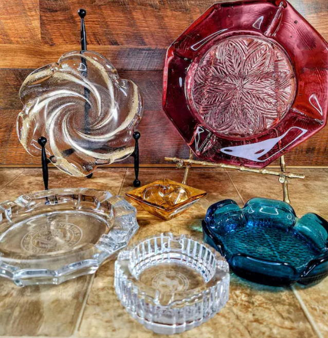 Skull Ash Tray Glass House Skull Ash Tray Glass House