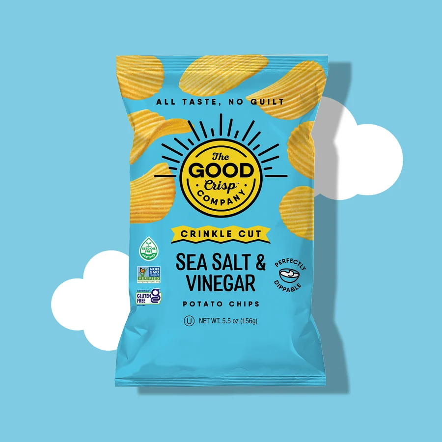 Crinkle Cut Chips The Good Crisp Company