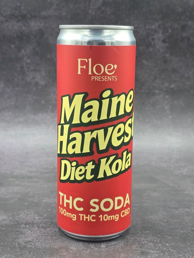 THC : 10mg CBD Maine Harvest Diet Kola Floe THC : 10mg CBD Maine Harvest Diet Kola Floe