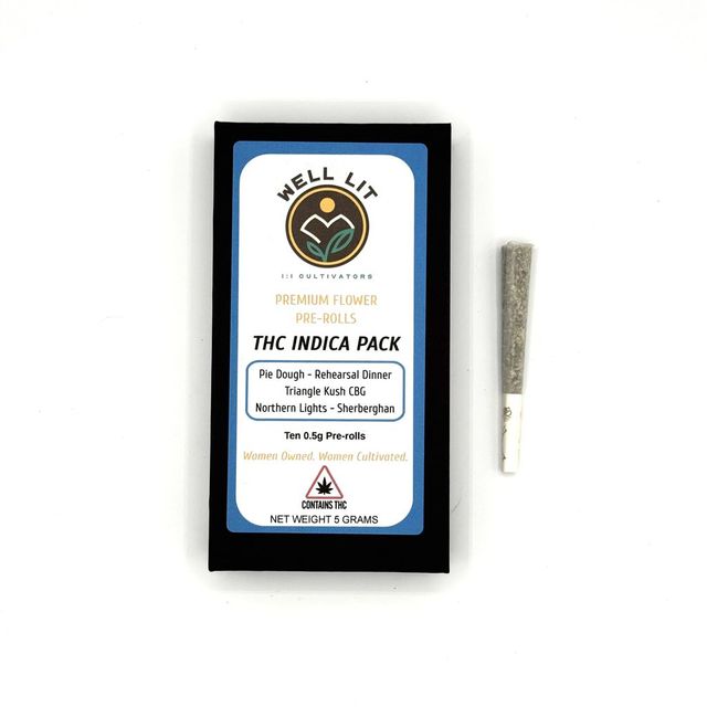 THC 10 Variety Prerolls Well Lit THC 10 Variety Prerolls Well Lit