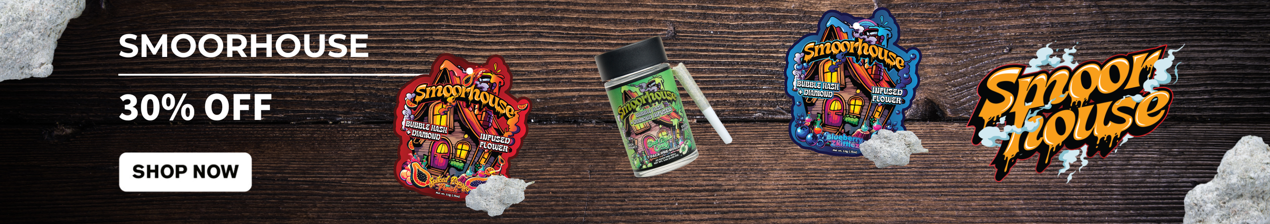Cannabis Promo, Cannabis Sales, Cannabis Discounts, Cannabis on Sale, 30% OFF Smoorhouse