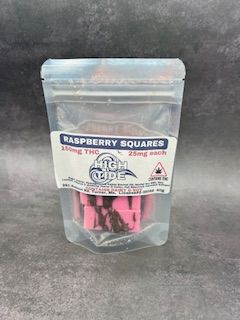 Raspberry Squares 150mg High Tide Raspberry Squares 150mg High Tide