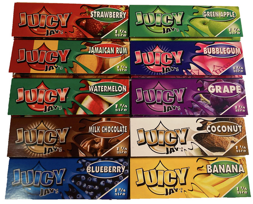 Blackberry Brandy Juicy Jay's 1-1/4 Juicy Jay's