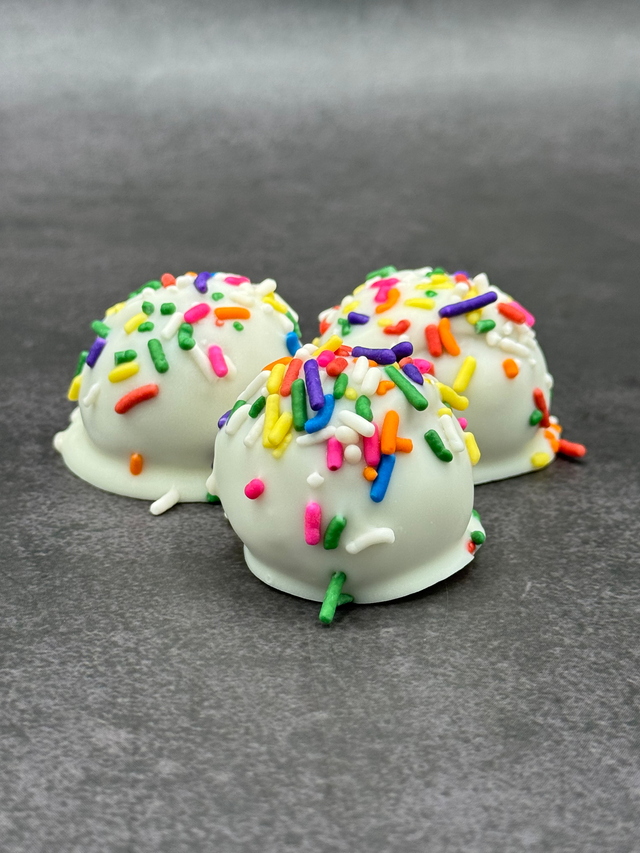 Nano Birthday Cake Truffles Nano Birthday Cake Truffles