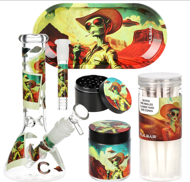 Design Series Smoker's Kit Cowboy Alien Kit Pulsar Design Series Smoker's Kit Cowboy Alien Kit Pulsar