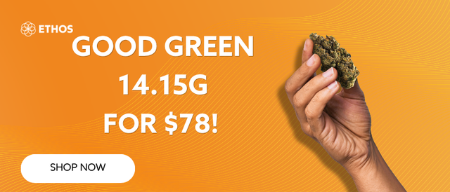 Cannabis Promo, Cannabis Sales, Cannabis Discounts, Cannabis on Sale, GTI GOOD GREEN 14.15G FOR $78