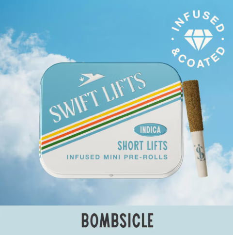 Short Lifts Infused & Kief Coated Bombsicle Verano Short Lifts Infused & Kief Coated Bombsicle Verano
