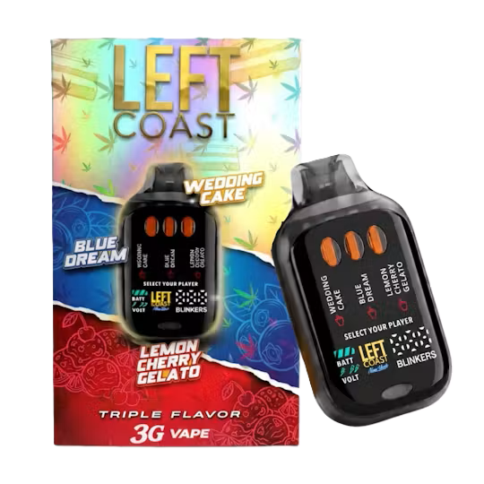 3g Triple Chamber AIO Left Coast 3g Triple Chamber AIO Left Coast