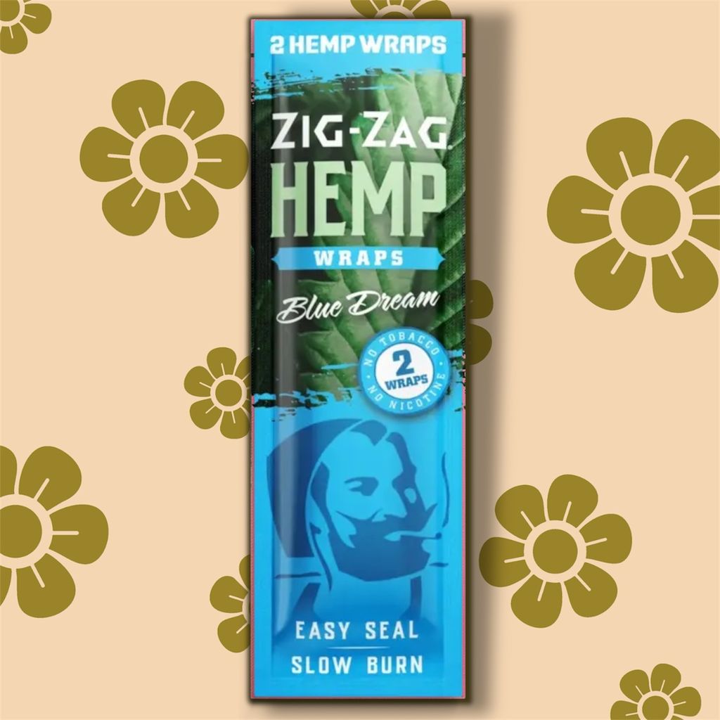 ZIG-ZAG Hemp Wraps, Blue Dream