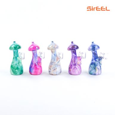 6' SIREEL MIRAGESTONE MUSHROOM RIG WITH BANGER Sir Eel