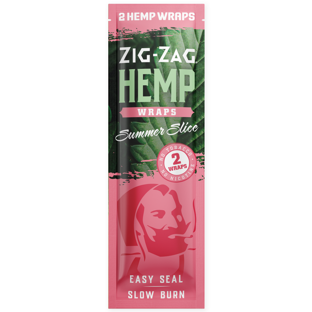 HEMP WRAPS 2pk Zig Zag