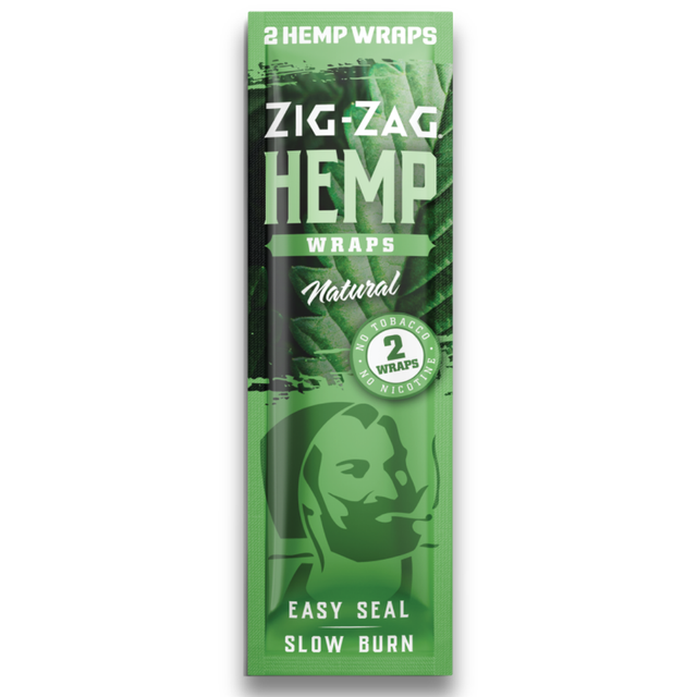 HEMP WRAPS 2pk Zig Zag