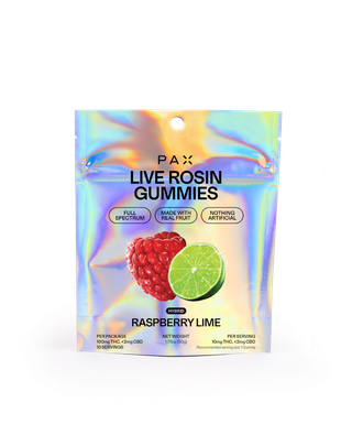 Raspberry Lime Live Rosin Pax