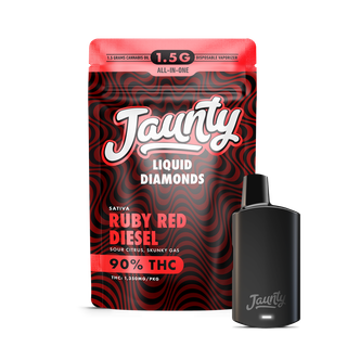 Ruby Red Diesel Liquid Diamonds Jaunty