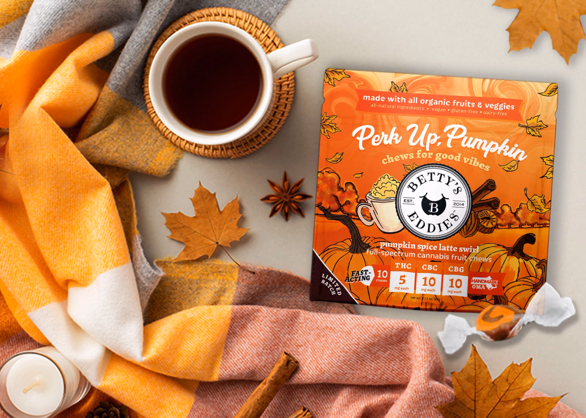 Perk Up Pumpkin: Pumpkin Spice Latte Betty's Eddies