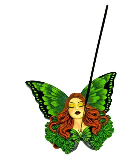 Green Fairy Incense Holder Medusa