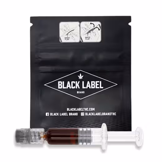 GlitterBomb Rso Syringe 1G Black Label
