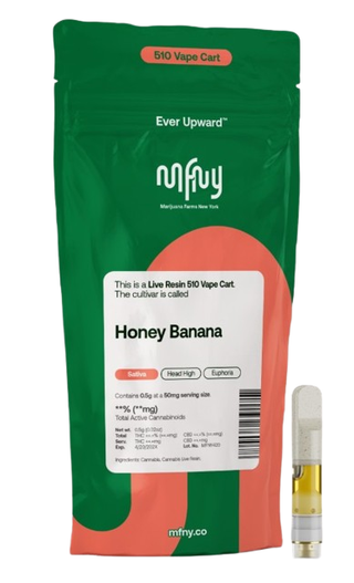 Honey Banana Live Resin Cart Mfny