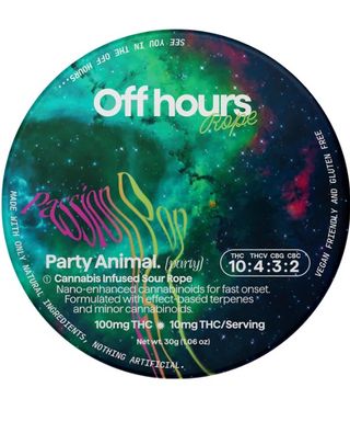 Party Animal Passion Pop Live Resin Rope Off hours