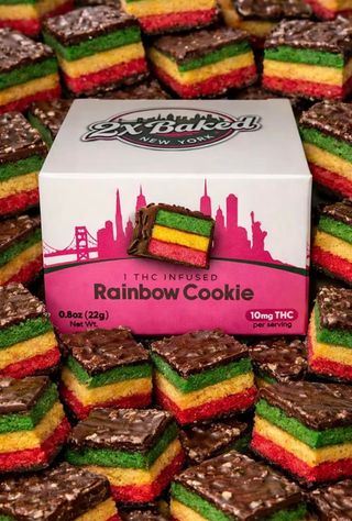 Rainbow Cookie 2X Baked