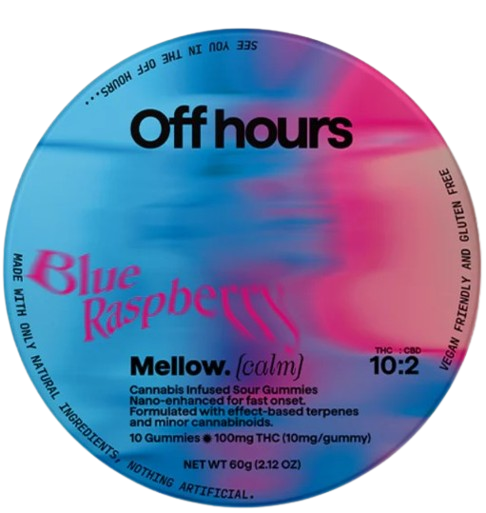 Mellow Calm Blue Raspberry Offhours