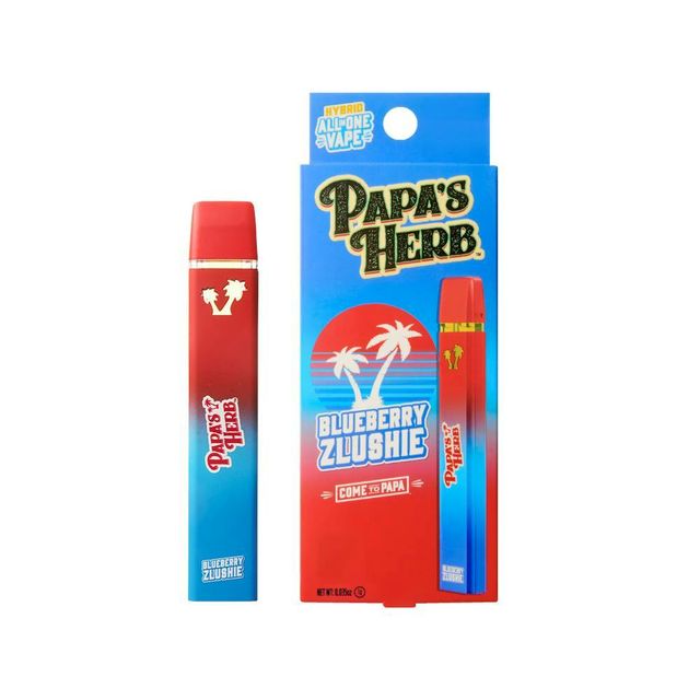 Blueberry Zlushie | Disposable | 1g Papa's Herb