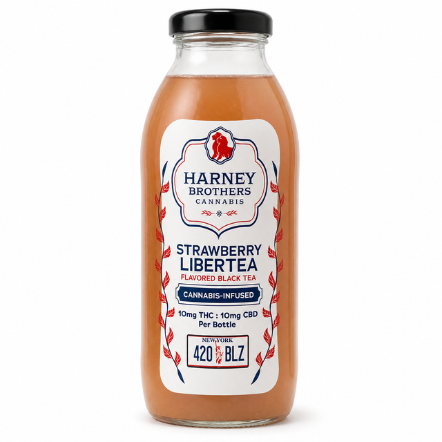 Strawberry Libertea Flavored Black Tea Harney Brothers