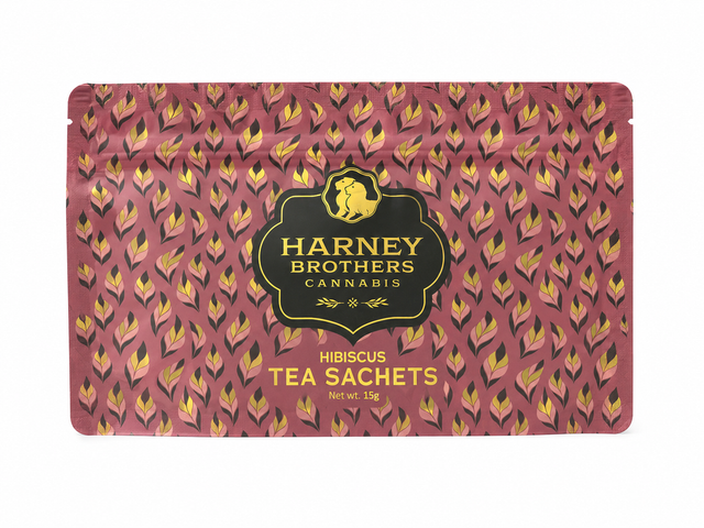 Hibiscus Tea 5 Sachets 50mg Harney Brothers