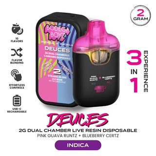 Deuces Pink Guava Runtz x Blueberry Certz Bodega Boyz
